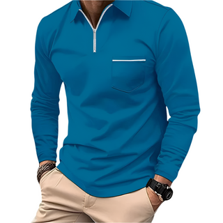 Polo shirt with long sleeves 2