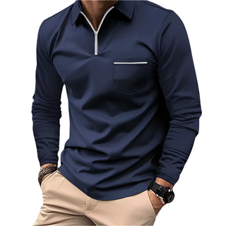 Polo shirt with long sleeves 4