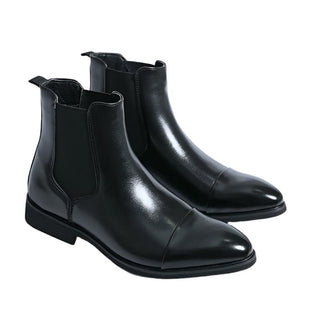 Real Chelsea boots made of leather 3