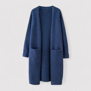 Women's Cashmere Knitted Cardigan for Layering