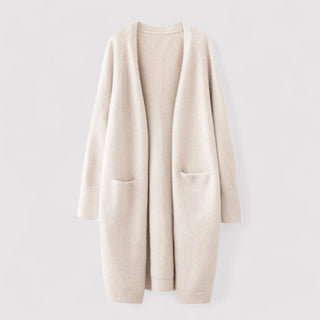 Women's Cashmere Knitted Cardigan for Layering