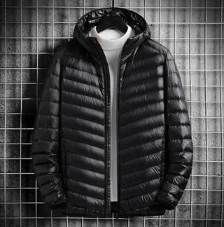 Men's Lightweight Down Jacket with Hood