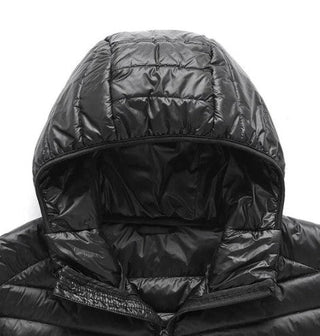 Men's Lightweight Down Jacket with Hood