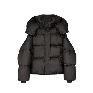 Thickly Quilted Winter Jacket for Women