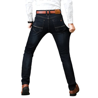 Straight-fitting, casual stretch jeans 2