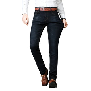 Straight-fitting, casual stretch jeans 3