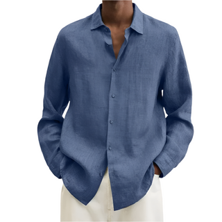 Stylish Men's Linen Shirt1