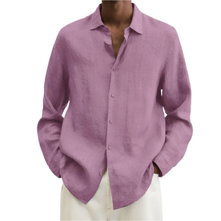 Stylish Men's Linen Shirt2