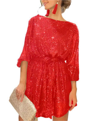 Stylish dress with glitter 4