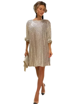 Stylish dress with glitter 7