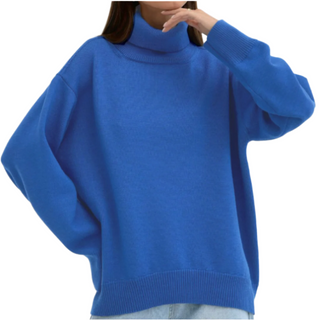 Stylish women's turtleneck jumper 8