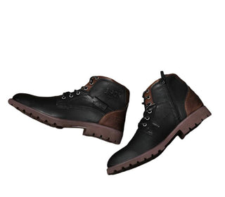 Traditional leather boots for men6