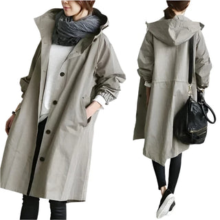 Trend-conscious women's raincoat2