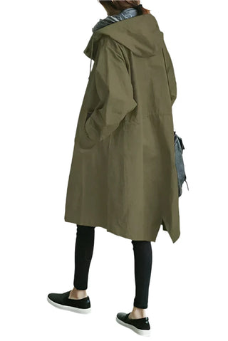 Trend-conscious women's raincoat4