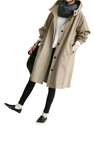 Trend-conscious women's raincoat5