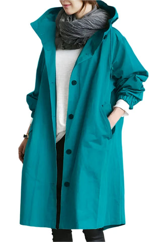 Trend-conscious women's raincoat8