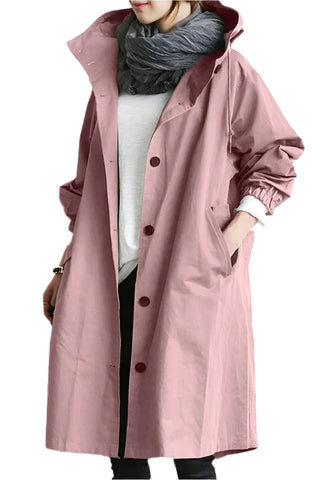 Trend-conscious women's raincoat9