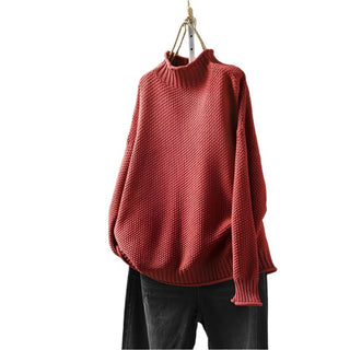 Turtleneck jumper knit for women 7