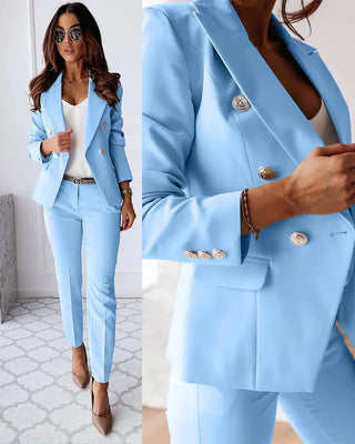 Women's Tailored Blazer and Trouser Set