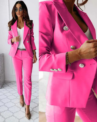 Women's Tailored Blazer and Trouser Set