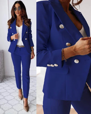 Women's Tailored Blazer and Trouser Set