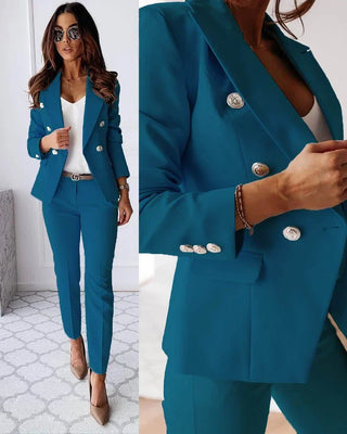 Women's Tailored Blazer and Trouser Set