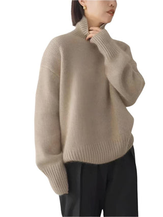 Women's Cashmere Turtleneck Sweater6