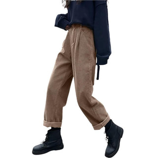 Women's corduroy pants4