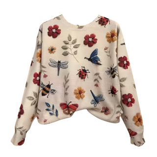 Women's floral print jumper 2