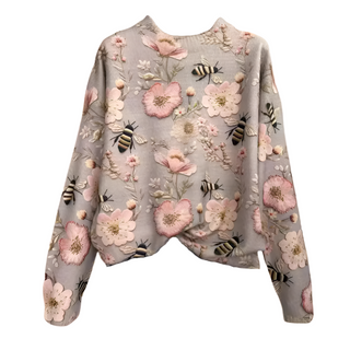 Women's floral print jumper 3