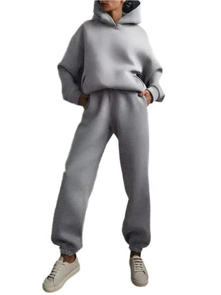 Women's hooded sweatshirt and sweatpants set5