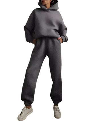 Women's hooded sweatshirt and sweatpants set6