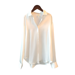 Women's satin shirt 4