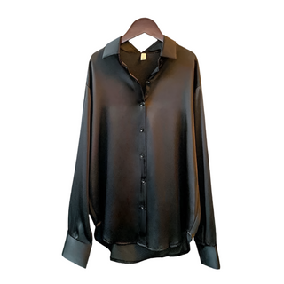 Women's satin shirt 5