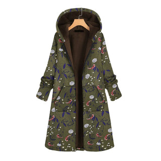 Women's stylish hooded winter coat3