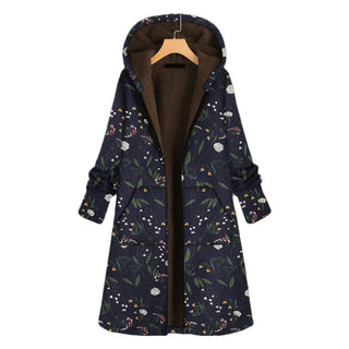 Women's stylish hooded winter coat4