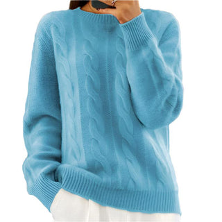 Women's warm knit sweater5