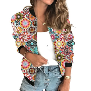 Zip-up jacket with printing 7