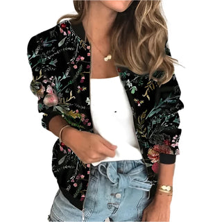 Zip-up jacket with printing 8