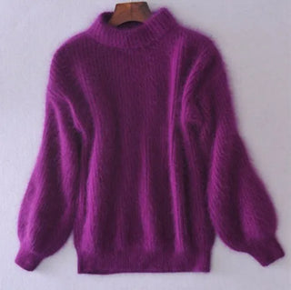 Vintage Angora Loose Knit Sweater