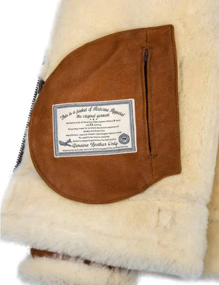 Women's Sheepskin Jacket with Fur Hood