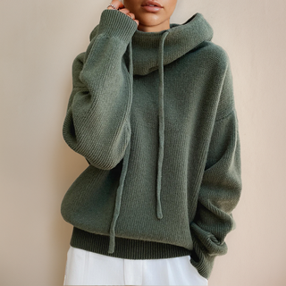 Women's Merino Wool Turtleneck Sweater