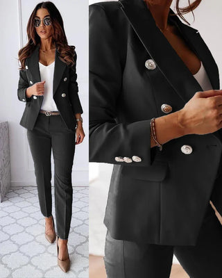 Women's Tailored Blazer and Trouser Set