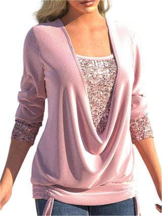 glitter top with sequins 1