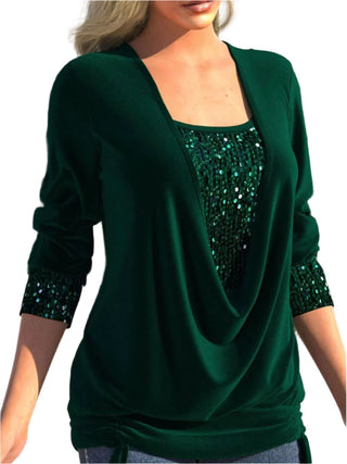 glitter top with sequins 3