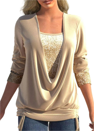 glitter top with sequins 4