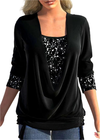 glitter top with sequins 5