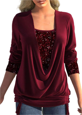 glitter top with sequins 8