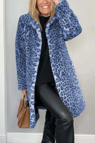 Women's Leopard Print Winter Jackets