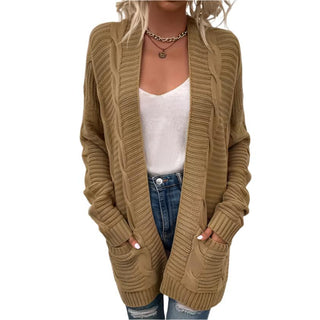 Cozy Cable Knitted Cardigan